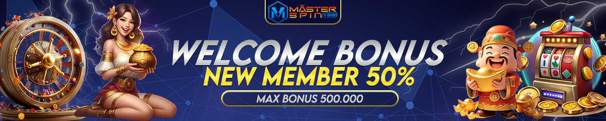 WELCOME BONUS 50%